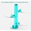 Manual Food Chopper for Vegetable Fruits Salad Nuts Garlic Onions Chopper Hand Pull String Cutter Mincer Blender Food Processor 20225L