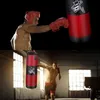 Professionell boxning stansande väska träning fitness med hängande spark sandsäck vuxna gym tränar tomtung boxning väska