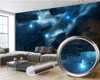 Custom 3D Wallpaper Mural Modern Home Decoration Wallpaper Space Station Living Room Bedroom TV Background Wall Wallpaper