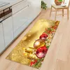 Joyeux noël tapis extérieur tapis paillasson Santa ornement décor de noël pour la maison Navidad Noel noël cadeau année 201203