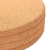 500pcs Classic Round Plain Cork Coasters Boire des tapis de vin Mattes de liège Boire des tapis de vin idées pour un cadeau de mariage cadeau rapide Ship8209431