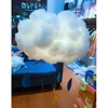 아기 키즈 룸 장식 DIY 수제 비가 구름 빛 소년 소녀 침대 애들을위한 장식 텐트 장난감을 매달려 LJ200923