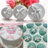 94 st/set DIY 3D Cake Decorating Tools Kolvare Fondant Baking Set Bakeware Silikonformar Blomma kökssats som gör mögelkakan T200524
