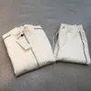 Hombres de alta calidad de algodón Tacksuit Slongsleeve Casual Sportyuit Asiático Tamaño M-3XL S Blanco y negro