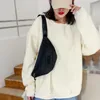 Rosa brevbälte Bag Fanny Pack för män Kvinnor Bröstkassar Zipper Sportväska Bananos Mujer Cintura Nylon Njure