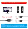 Transmisor receptor de Audio Bluetooth 5,0 Mini estéreo Bluetooth AUX RCA USB 3,5mm Jack para TV PC Kit de coche adaptador inalámbrico