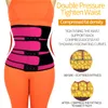 YAGIMI 3 cinture Vita Trainer Corsetto Curva del corpo Shaper Sauna Sudore Cintura Brucia grassi Dimagrante Trimmer Modellante Screma Shapewear 201222