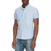 Hommes chemises décontractées couleur unie petit cheval à manches courtes broderie cheval coloré plus la taille hommes classique affaires T-shirt bouton La268n