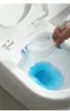 Scopino monouso per WC Pulizia del bagno di casa Testina detergente concentrata sostituibile Strumenti per la pulizia della casa senza angoli morti