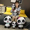 Прекрасная панда плюшевые хобби мультфильм животных фаршированные игрушечные куклы для девочек мальчики детка рождения рождественский подарок 22 ~ 55см 220222