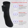 Heated Socks Winter Electric Thermal Socks Foot Warmer for Men Women Hiking Hunting Camping Fishing