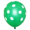 Balloon Market 12 inch Latex Balloon 100 Pieces/Lot Candy Color Dots Decorative Balloons Wedding Birthday Party Decorations