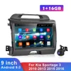 Autoradio Android pour KIA Sportage 2010-2013 2015-2016 lecteur multimédia de voiture 2 Din Autoradio récepteur stéréo Auto