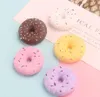 Süper Büyük Şeker Donut Krem Sakız Aksesuarları DIY Cep Telefonu Kılıfı Malzeme Firkete Saç Süs Anahtarlık Kolye