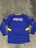 1981 Boca Juniors Retro Jerseys Classic Vintage Maradona Långärmad Soccer Jersey 1999/00 2003/04 Roman Short Sleeve Fotbollskjorta Maillot