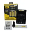 Chargeur Intelligent NITECORE UM4 UM2 pour 18650 16340 21700 20700 22650 26500 18350 AA AAA chargeurs de batterie 4 fentes 2A 18W