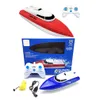 Höghastighets RC båt 2.4GHz 4 kanal Radio fjärrkontroll RC Racing Boat Electric Toys RC Toys för Childern Bästa gåvor