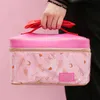 Nxy Cosmetic Bags Sac De Rangement Maquillage En Cuir Lavage Grande Capacité￩ 220302