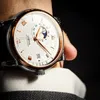 Lobinni Japan Movement Automatic Watch Men tenderar affärsmän armbandsur safir vattentät 2020 T200409