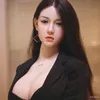 148cm 158cm 100 Full Silicone Metal Skeleton TPE SILICONE SEX Doll Super Real Big Breast Japanese TPE Pussy Love Doll4946280