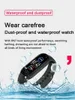 M5 SMART WACK 5 REAL HEARCHT Blodtryck Armbands Sport Smartwatch Monitor Health Fitness Tracker Watches Bluetooth Ring 2648053