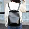 Fashion Women Backpack Youth Vintage Leather Backpacks for Teenage Girls Female School Bag Bagpack mochila sac a dos Y201224