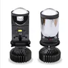 2 stks Nieuwe Collectie H4 Auto LED Koplamp Mini Projector Lens 64W / Paar 1000LM Beam Koplamp 12V24V RHD LHD