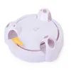 Electric Smart Automatically Rotates Mouse Turntable Pet Cat Play Teaser Plate Mice Catch Toy LJ201125