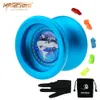 MagicyOyo T9 YOYO Professional Responsive Yo Yo kan worden vervangen door niet-reagerend lager matte oppervlakte yo-yo grappige speelgoed 201214