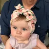 INS Baby Girls Boy Hats с ушами кролика малыша мягкий тюрбан узел бантик бантики младенческий малыш бутик индийской тюрбан весной летняя шляпа шапка 13 стилей M4015