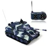 Nieuwe promotie! 1:72 Klassieke R / C Radio Afstandsbediening Tiger RC Tankmodel voor kinderen Geschenken zonder Box Pack 201208