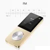 Mini Metale MP3 Odtwarzacz MP4 4 GB / 8GB / 16 GB Slim Sport Gra LCD Flash HiFi Odtwarzacz FM Radio TF Recorder Muzyka