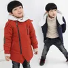 Coats Winter Autumn Boys Hooded Cotton-Padded Casual Kids Thick Jackets for Boys 3-12Y Toddler Teens Children Outerwear