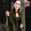 Real Mink Cashmere Sweater Women Pure Mink Cashmere Knit Cardigan Winter 100% Mink Cashmere Cool Coat Fur Jacket Free Shipping 201128
