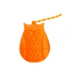 Owl Herbata Sitko Narzędzia Food Grade Silikonowe Herbaty Infuser Filtr Dyfuzor Herbaty Zestaw Accessoris