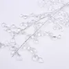30 cm 1pcs Shiny Acrylic Crystals Garland String Bridal Hair Wreath Wedding Bouquet DIY Material Supplies Free Shipping