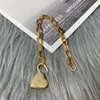 2020 new necklacecelebrity small exaggerated Love pendant bracelet chain set jewerly necklaces fashion mix and match jewlery 9713373