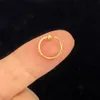 Offene Edelstahl Nasenringe Ohrknorpel Tragus Ohrringe Segment Ringe Piercing Körper Sexy Schmuck Großhandel