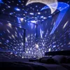 Kreş Partisi Dekorasyon Gecesi Işık Projektörü Yıldız Ay Gökyüzü Dönen Pil Çalışan Yatak Odası Başsi