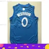 Cousu personnalisé 2016 Maillots de Noël # 0 Jersey Broderie femmes jeunes maillots de basket-ball pour hommes XS-6XL NCAA