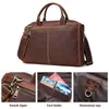 Leather Men's Bag Crazy Horse Business Briefcase Laptop Document Case Fashion Attache Messenger Tote Portfolio1