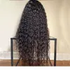 Свободная волна, перуанский полный кружевной передний парик из натуральных волос с детскими волосами 13x6, глубокая часть, фронтальная завитка, девственные человеческие волосы, парики8881344