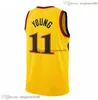 Basketbal Jersey Luka Doncic # 77 Trae Young # 11 Morant # 12 2021-22 City Jersey Heren S-XXL