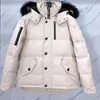 Mode Célèbre Classique Hiver Down Parkas À Capuche Empêcher Le Vent Homme Vestes Fermetures À Glissière Designer Veste Manteau Chaud En Plein Air Parka