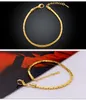 Bangle Bracelets Magnifiquement d'or pour hommes femmes personnalisé Bracelets Infinity or mince Rose 18k Bracelet en or