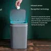 Cubo de basura inteligente con sensor automático, cubo de basura eléctrico inteligente, basura doméstica para cocina, baño, basura 211222