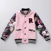 Veste pour enfants pour filles Manteau de baseball de mode pour fille garçon bébé fille vêtements d'hiver automne vestes pour enfants vêtements d'extérieur 201216