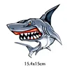 Trois Ratels LCS281 154x15cm Shark Sticker de voiture colorée autocollants de voiture drôles Styling amovible Decal6222121