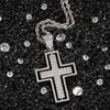 Rotating Cross Pendant Necklace For Men Brand Designer Jesus DIY Ornaments Mens Hip Hop Jewelry With CZ Stone