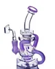 7.8 인치 큰 봉 흡연 유리 물 파이프 Dabber Recycler Heady Dab 장비 두꺼운 유리 물 봉